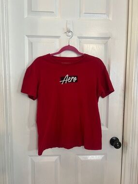 Aeropostale Red Logo Tee